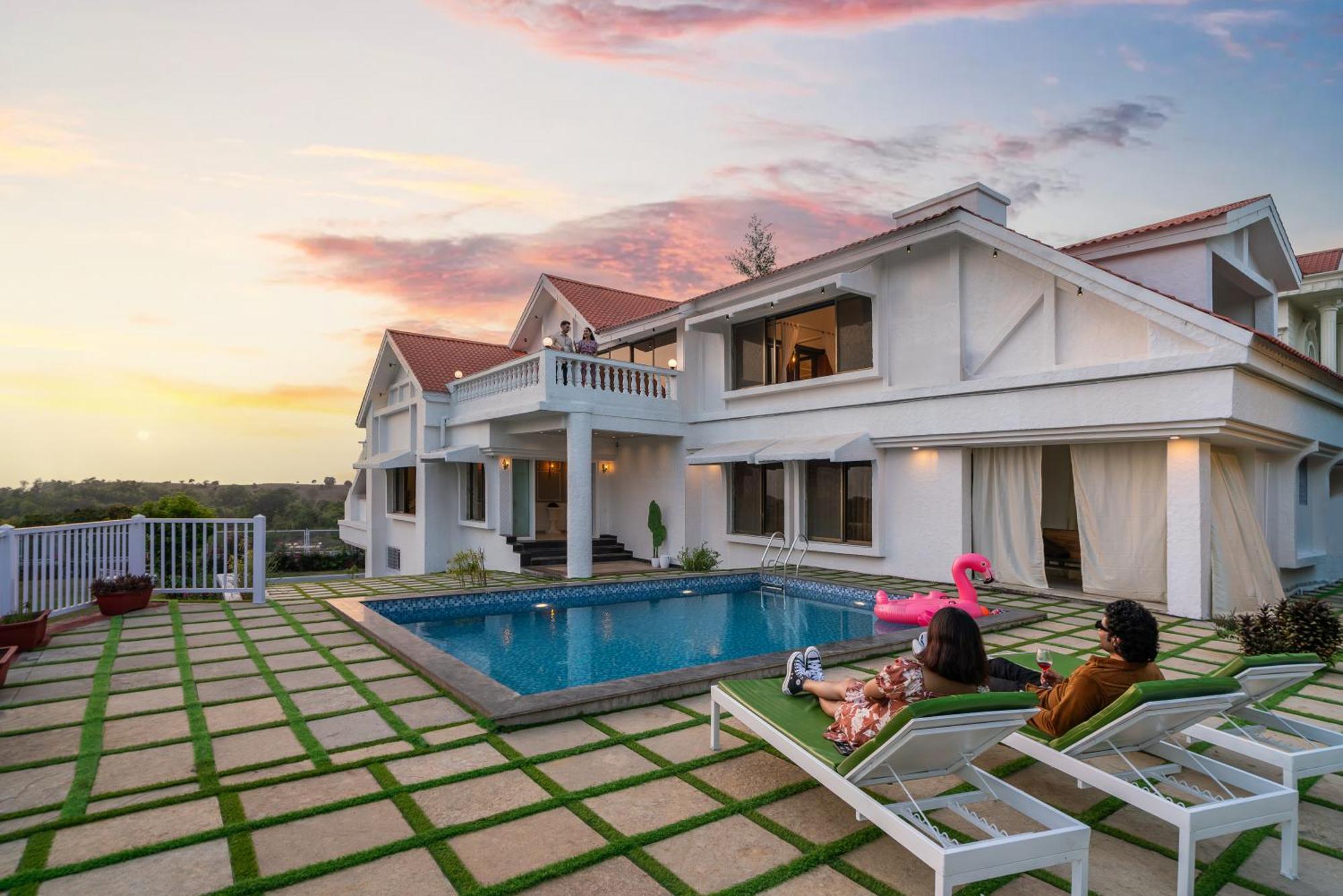Ekostay Luxe - Casa Noah - Paddle Court & Sunset Point Lonavla Exterior foto